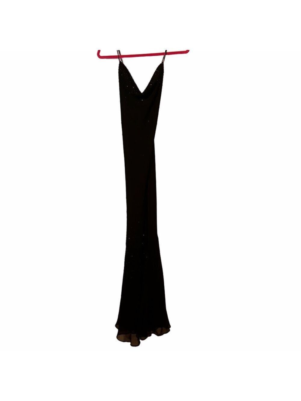 Chelsea Nites Black Gown Long Size 10